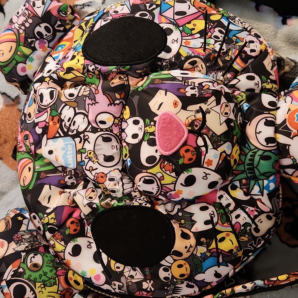 Tokidoki Multicolor Bear Backpack - image 4